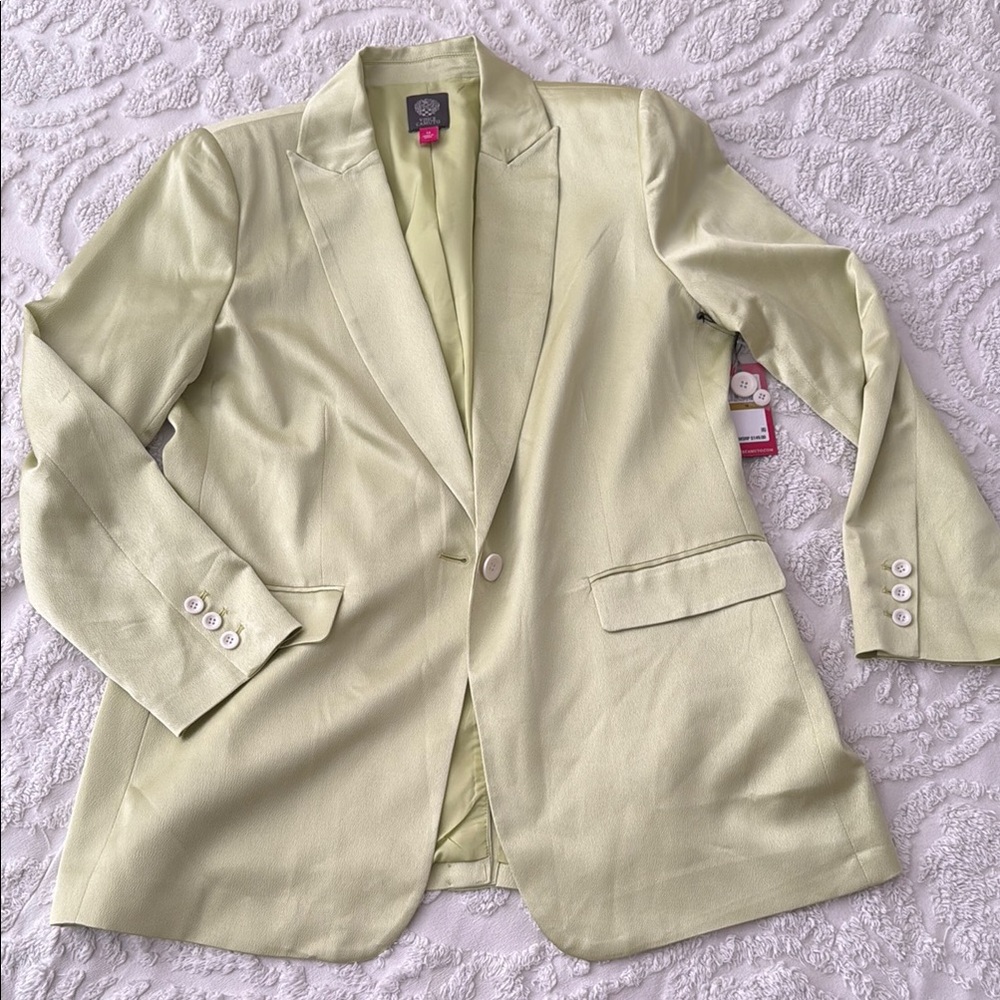 NWT - Vince Camuto Lime Green blazer - 14